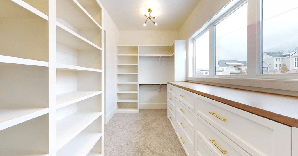 walk in closet shelves drawers countertop denver co